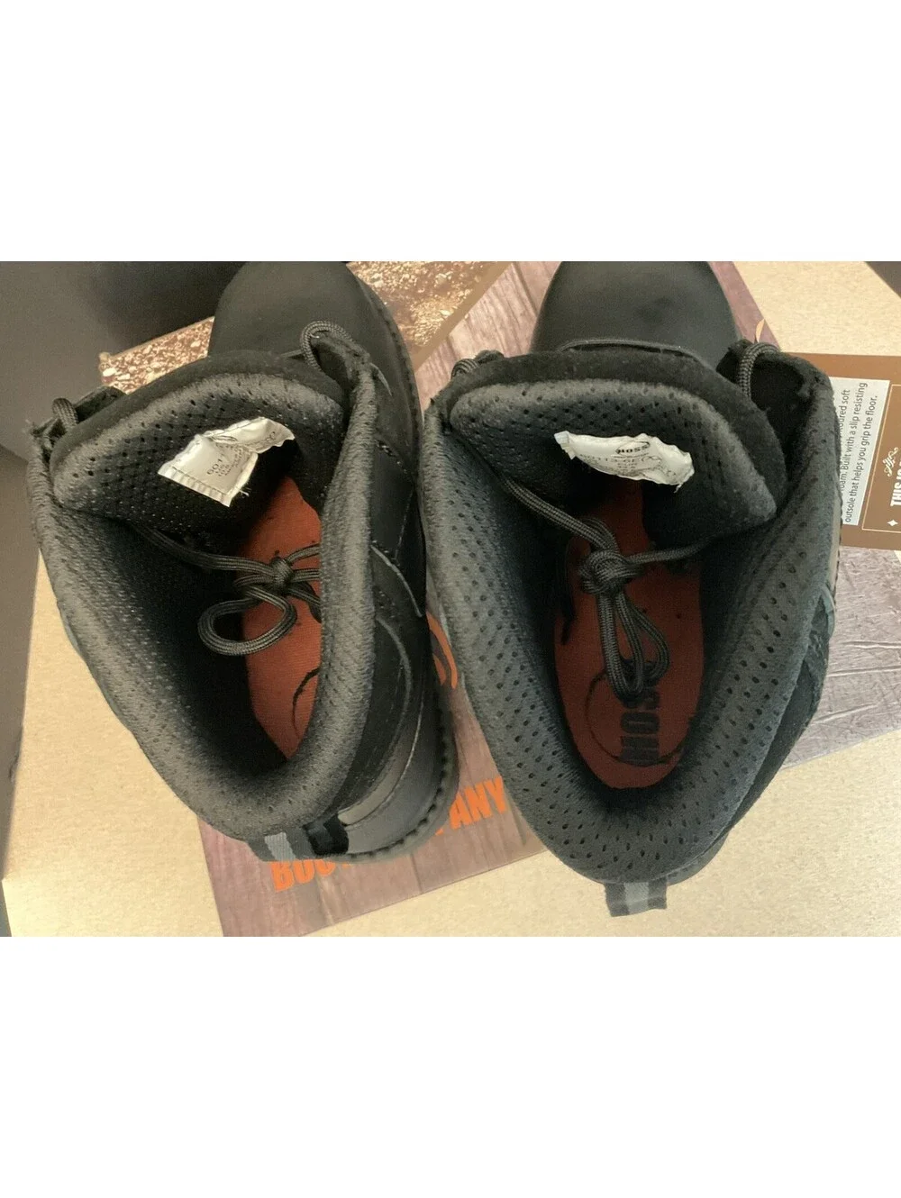 New! HOSS Boot Company Carson 6 Inch Comp Toe Work Boots. Size 10.5-6E Wide.